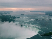 45060RoCrReLe 2 - Celebrating Lynn's 50th in Niagara Falls - Viewing the falls from our room   Each New Day A Miracle  [  Understanding the Bible   |   Poetry   |   Story  ]- by Pete Rhebergen